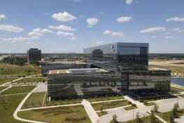 Wheels, Inc. has signed a lease for 200,000 square feet at Zurich North America’s iconic 783,800-square-foot headquarters in Schaumburg. The distinctive building opened in 2016 along the Jane Addams Tollway.