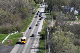 Road crews will be rebuilding a stretch of Gary Avenue between Jewell Road and Gary Avenue in Wheaton. This view looks south from Prairie Avenue.