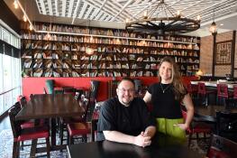 Matthew Habib and his wife Jennifer Polit are reopening Red Poppy Bistro in a South Elgin strip mall on Randall Road.