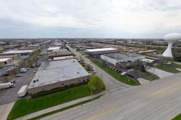 Looking southeast across Rodenburg Road to the Centex industrial park, where Schaumburg officials hope to capture more of the strong industrial manufacturing sector by creating a tax increment financing (TIF) district at Tuesday’s village board meeting.