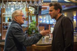 A scene from "Ezra," starring Bobby Cannavale, right, and Robert De Niro, which will screen during the grand reopening of the newly renovated Wayfarer Theaters in Highland Park on May 31.