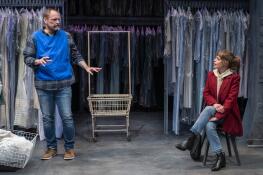 Mark Montgomery and Cassidy Slaughter-Mason play wounded people determined to enjoy their lives in Northlight Theatre's rolling premiere of “Brooklyn Laundry” by John Patrick Shanley.