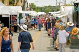 The 26th annual St. Charles Fine Art Show will be held May 25 and 26 in downtown St. Charles.