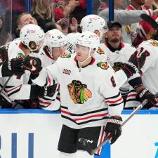 Donato scores 2 more goals as the Blackhawks beat the Lightning 3-2