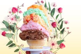 On Mother’s Day, mom can get a free Rainbow Cone with any $5 purchase at The Original Rainbow Cone.