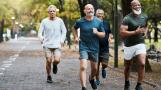 If you’re an older runner in marathon training, focus on dynamic stretching and gentle warm-ups and cool downs. Older runners may want to choose a plan with fewer days of running, more cross- and strength-training and more rest.