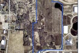 A proposed 211.43-acre annexation on Geneva's east side to be developed as an industrial park. The planning and zoning commission recommended approval of the petition.