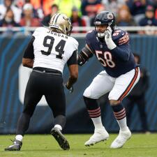 Bears offensive tackles Benedet, Wright getting some attention from coaches
