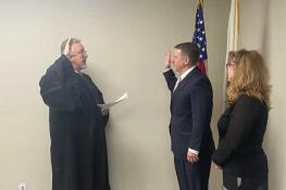 Tim Kobler, who has served as the Vernon Township clerk since 2021, was sworn into the top office at the April 1 board meeting.