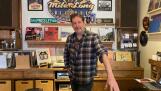Mike Paeth, 58, will celebrate 10 years this October of his business, Mile Long Records, 350 W. Front St., Wheaton.