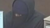 A security camera image of the suspect who robbed a Hanover Park bank Thursday afternoon then attempted to rob a bank in Schaumburg.