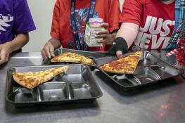 The nation's school meals will get a makeover under new nutrition standards that limit added sugars for the first time, the U.S. Department of Agriculture announced Wednesday.