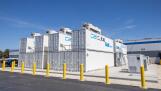 The 2-megawatt vanadium redox battery is pictured at G&amp;W Electric in Bolingbrook, one of the largest in the country.