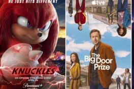 New to streaming this week are the Paramount+ series “Knuckles,” the Apple TV+ series “The Big Door Prize,” and the Netflix series “Dead Boy Detectives.”