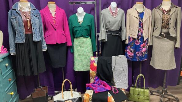 Poised For Success in Lombard helps women get back on their feet by offering business attire for job interviews.