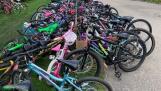 Palatine's Pleasant Hill Elementary is among more than 40 Chicago area schools registered for National Bike and Roll Day on May 8. In 2019, bikes overwhelmed racks at the school.