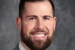 Kyle Henkel, the new principal of River Trails Middle School.