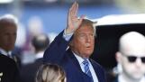 Former President Donald Trump leaves Trump Tower Tuesday for Manhattan Criminal Court in New York. Trump is set to return to court as a judge works to find a panel of jurors who'll decide whether the former president is guilty of criminal charges alleging he falsified business records to cover up a sex scandal during the 2016 campaign.