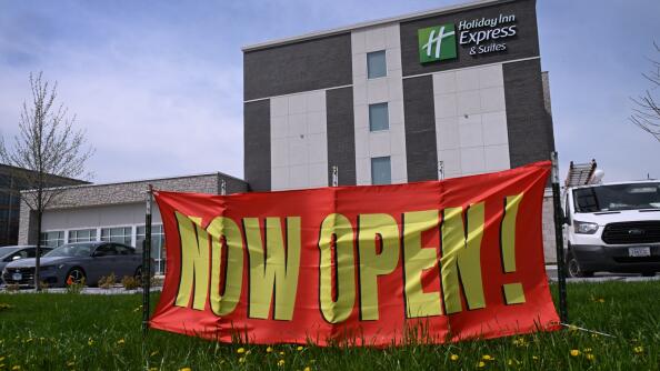 The new Holiday Inn Express &amp; Suites at 40 N. Martingale Road in Schaumburg now is open.